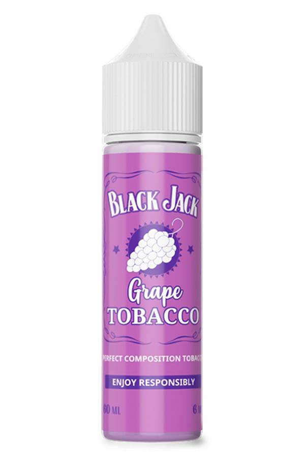  Жидкость BLACK JACK Grape Tobacco 60ml 3mg от МосТАБАК ОПТ