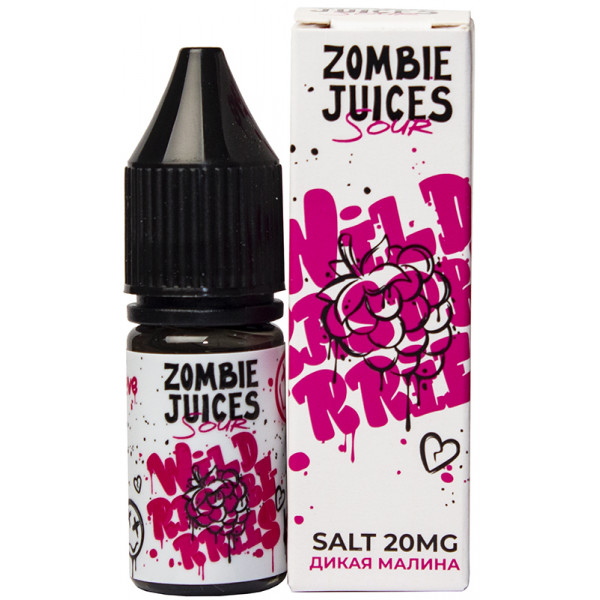  Жидкость Zombie Juices SOUR Дикая Малина Salt 10 ml от МосТАБАК ОПТ