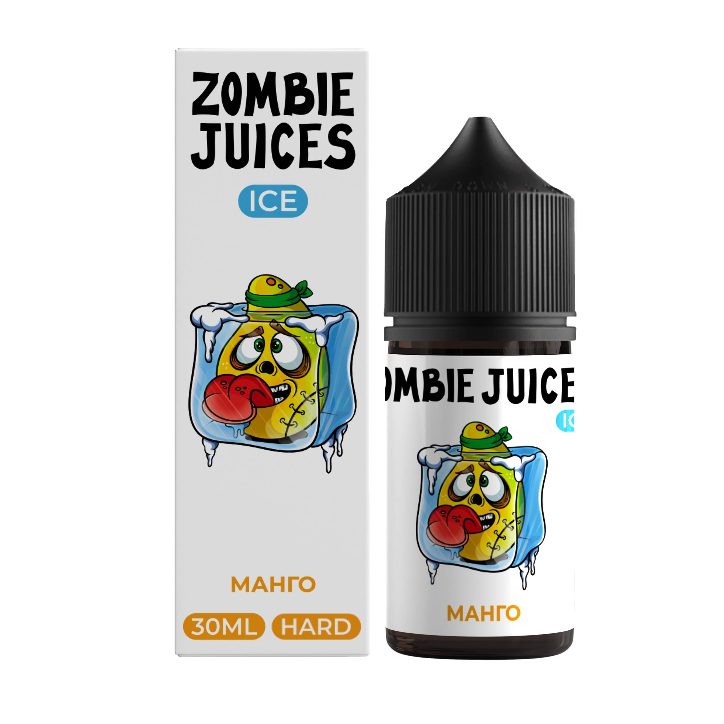  Жидкость Zombie Juices Ice Манго HARD 30 ml от МосТАБАК ОПТ